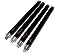 4 x BLB-T5/6W F6 (225mm) F6T5 Blacklight Bulb for UV Bank Note Money Checker Safescan 45