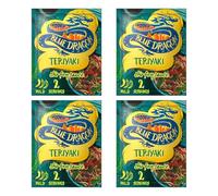 4 x Blue Dragon Stir Fry Cooking Sauce 120g Multipack | Asian Cooking Sauces for Noodles, Rice & Vegetables (Teriyaki)
