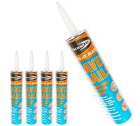 4 x Bond-It Saves nails - Like no more nails - An instant grab, multi-purpose, fast bonding adhesive silicone - suitable for interior or exterior use, gap filling and using on wood, timber, brick, metal or UPVC. BDSN2 EU3 Cartridge 310ml.