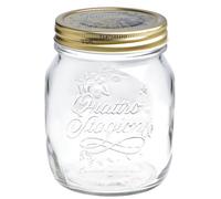 BORMIOLI ROCCO 6164207 Jars, 4 Seasons, 700 g, Bamboo