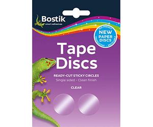 4 x Bostik Blu Tack Sticki Tape Circles Discs packof 120 805941 by Bostik