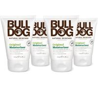4 x BULLDOG SKINCARE ORIGINAL MEN'S MOISTURISER 100ml NON GREASY