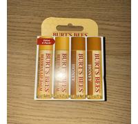 4 X Burt's Bees Lip Balm Multipack, Beeswax 4.25g - 2 x Peppermint, 2 x Honey