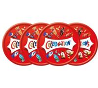 4 x Celebrations Milk Chocolates Tub 500g | Assorted Milk Chocolate Selection | Perfect for sharing & Gifting Chocolate Tub for Festivals, Parties, Family Sharing & Christmas Celebrations