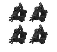 4 x CHAUVET CLP-10 CLP10 HALF COUPLER DJ LIGHTING FIXTURE CLAMP WITH INSERTS