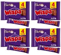 4 x Chocolate Gift Hamper Cad Wispa Chocolate Bar 4 Pack Multipack 111.6g For Christmas Easter Thanks Giving By Experts Supplies