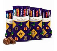 4 x Christmas Stocking Chocolate Selection Box 174g - Perfect Stocking Gift | Cadbury Festive Stocking Chocolate Selection Box 174g, 6 Bars Included, Dairy Milk & Twirl, Crunchie & Wispa, Variety Pack