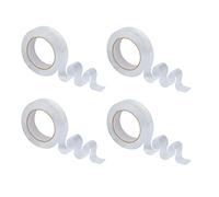 4 x Clear Nano Gel Tape Strong Double Sided Hard As Nails Adhesive Hanging Tape 1M x 3CM