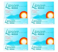 4 x Cold Sore Cream 5% Aciclovir - Fast Acting Coldsore Cream - for Mouth Ulcer & Cold Sore Treatment (4 Packs x 2g Tubes)