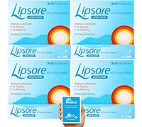 4 x Cold Sore Cream 5% Aciclovir, Fast Acting Treatment for Cold Sores and Mouth Ulcers, Includes JJH Guide, 4 Packs x 2g