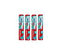 4 x Colgate 360 Whole Mouth Clean Toothbrush with Tongue Cleaner MEDIUM
