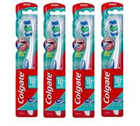 4 x Colgate 360 Whole Mouth Clean Toothbrush with Tongue Cleaner MEDIUM