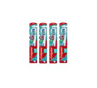 4 x Colgate 360 Whole Mouth Clean Toothbrush with Tongue Cleaner MEDIUM