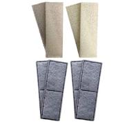 4 x Compatible Foam and 4 x Compatible Polycarbon Carbon Filter Cartridges to fit Fluval U3 Internal Filter