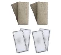 4 x Compatible Foam and 4 x Compatible PolyMax ClearMax Filter Cartridges Compatible With Fluval U2 Internal Filter