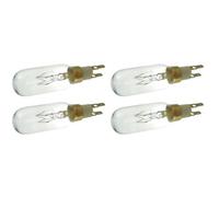 4 X Compatible T-Click 40W 240V Fridge Freezer Light Bulbs For Whirlpool, Maytag & Smeg By Ufixt