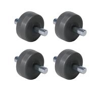 4 x compatible with miele triflex hx1 triflex hx2 vacuum cleaner front wheels