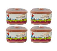 4 x Compressed Himalayan Pink Salt Licks 2.5kg | Natural Horse & Animal Salt Lick with Strong Hanging Rope | Suitable for Horses, Cattle, Sheep, Goats & Deer | Product of Pakistan
