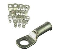 4 x Crimp or Solder Battery Lug Terminals for a 25mm² Cable with 8mm Bolt Hole