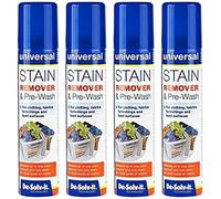 4 x De-Solv-it® Desolvit Stain Remover & Pre-Wash Spray 100ml for Clothing, Favrics, Furnishings and Hard Surface