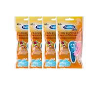 4 x DenTek Fun Flosser Kids for Children with Wild Fruit Flavour