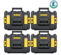 4 x Dewalt DWST1-70703 T-Stak II Drill Carrying Case Toolbox Tstak No Foam Inlay
