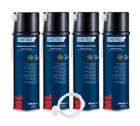 4 x DINITROL ML PENETRATOR RUST PROOFING CAVITY WAX 500ml AEROSOL + EXTENSION