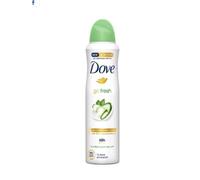 4 X Dove 3X Action Go Fresh Deodorant Cucumber & Green Tea Spray 150ml
