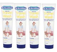 4 x Dr.Beckmann Non-Bio Travel Wash - 100ml - Up to 20 Washes