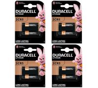 4 x Duracell 2CR5 Lithium Photo 6V Battery EL2CR5 KL2CR5 EL2CR5BP RL2CR5 DL245
