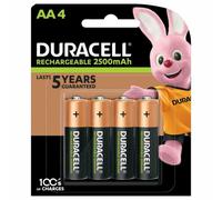 Duracell 4xAA Rechargeable battery AA