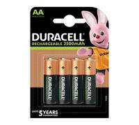 Duracell 4xAA Rechargeable battery AA