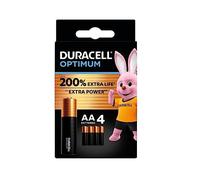 4 x Duracell AA Optimum (1 blister with 4 batteries) 4 batteries (MX1500/STILO/MIGNON)
