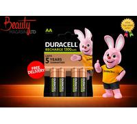 Duracell 4 LR06 1300mAh Rechargeable battery Nickel-Metal Hydride (NiMH)