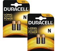 4 x Duracell MN9100N Battery Alkaline for Camera Calculator or Pager 1.5V (2 x 2 Pack)