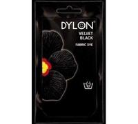 4 x Dylon Velvet Black 50g Coloured Hand Wash Fabric Clothes Dye