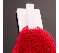 4 X Dzina Self Adhesive Bill Clips - Kitchen Tea Towel/apron/oven Glove Clamp Holder