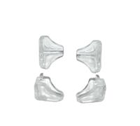4 x Edge Protectors Baby Self-Adhesive - Transparent Corner Protection Ideal as a Child Lock Against Sharp Edges (39 x 29.5 x 4 mm)