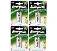 4 X Energizer Battery Rechargeable Advanced Size 9V NiMH 175mAh HR22.5V Ref 633003