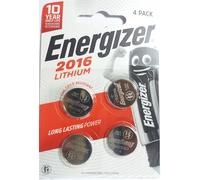 Energizer 2016/CR2016 Lithium Speciality Batteries (Pack of 2) 626986