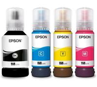 4 x Epson T6731/2/3/4 BCMY Original OEM Eco Tanks For L1800, L800, L805, L810