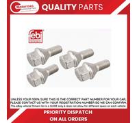 Wheel Bolt / Stud / Nut fits VAUXHALL COMBO D 1.4 1.3D 1.6D 2.0D 2011 on Febi