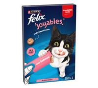 4 x Felix Cat Treats - 3 + 1 Free! * - Salmon Joyables (16 x 10g)