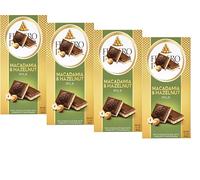 4 x Ferrerro Premium Macadamia & Hazelnut Milk Chocolate Bar, 90g