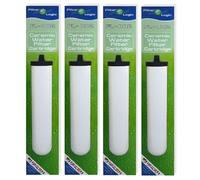 4 x FilterLogic Compatible Multi Stage Ceramic Water Filter To Fit Franke Triflow & M15 Mount