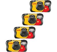 4 X FunSaver Disposable Camera with Flash 800 ISO