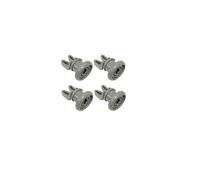 4 x Genuine BEKO Dishwasher Upper Basket Wheel 1885800500