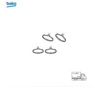 4 x Genuine Beko Fan Oven Heating Elements 1800w BDVC667S DBDF243WG 262900074…..