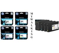 HP 963 4-pack Black/Cyan/Magenta/Yellow Original Ink Cartridges