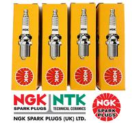 4 X GENUINE NGK SPARK PLUGS LFR5A-11 6376 PREMIUM SPEC SPARK PLUGS